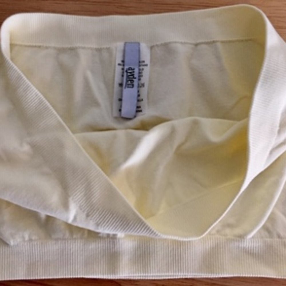 Ayden Seamless Cream Bandeau Bra